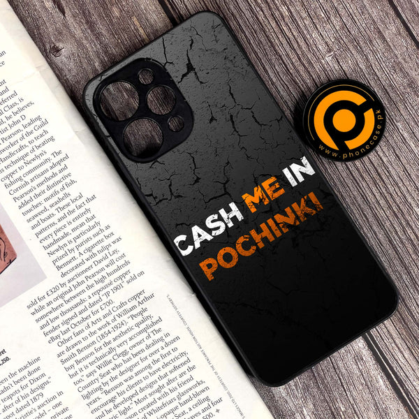 Xiaomi Redmi 12 - Cash Me - Premium Printed Glass soft Bumper Shock Proof Case CS-21710 CS-22398