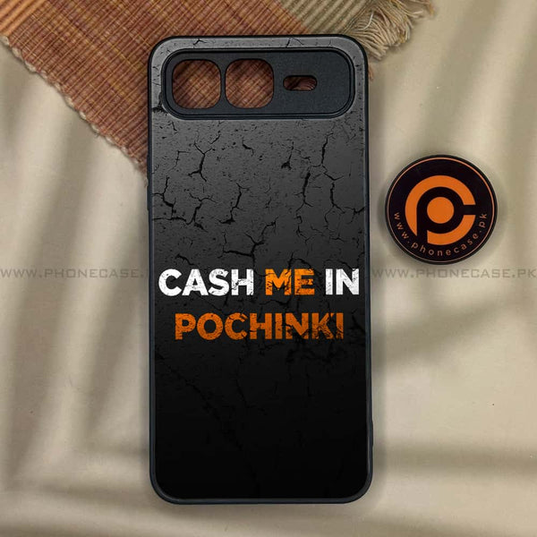 Infinix Smart 10 Plus - Cash Me - Premium Metal Printed soft Bumper shock Proof Case