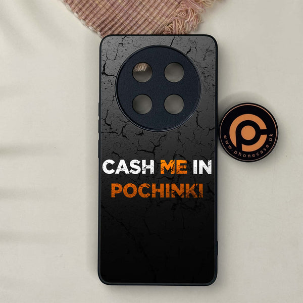 Honor X9c 5G - Cash Me - Premium Metal Printed soft Bumper shock Proof Case