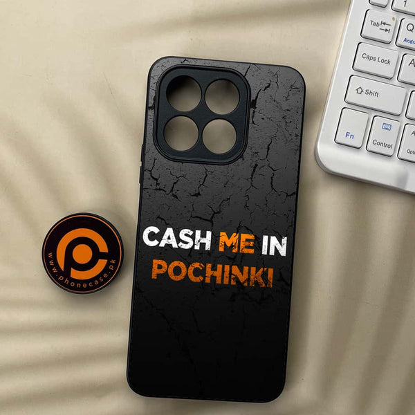 Honor X5b Plus - Cash Me - Premium Metal Printed soft Bumper shock Proof Case