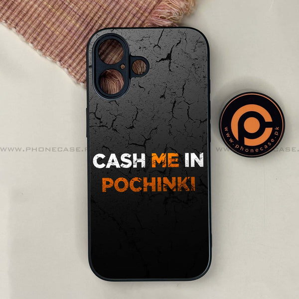 iPhone 17 - Cash Me - Premium Metal Printed soft Bumper shock Proof Case