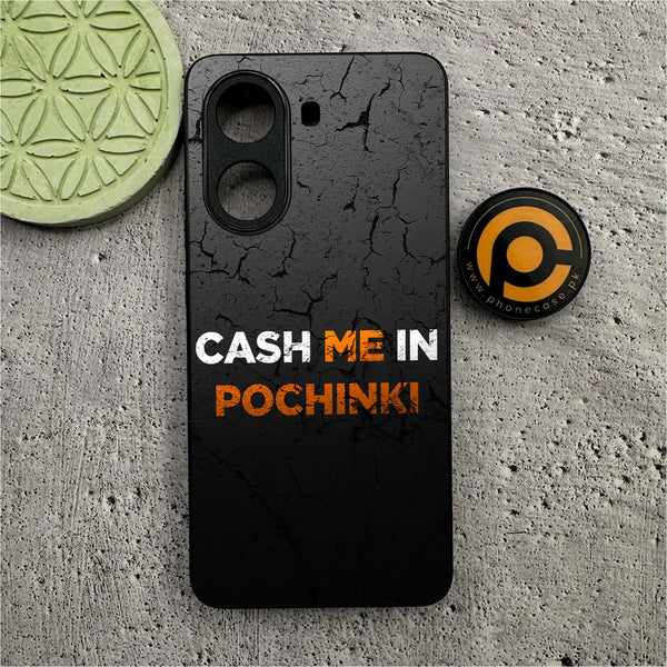 Xiaomi Redmi Turbo 4 - Cash Me -  Premium Printed Metal soft Bumper shock Proof Case