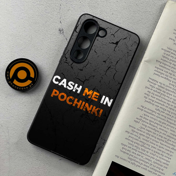 Vivo Y04 - Cash Me - Premium Metal Printed soft Bumper shock Proof Case