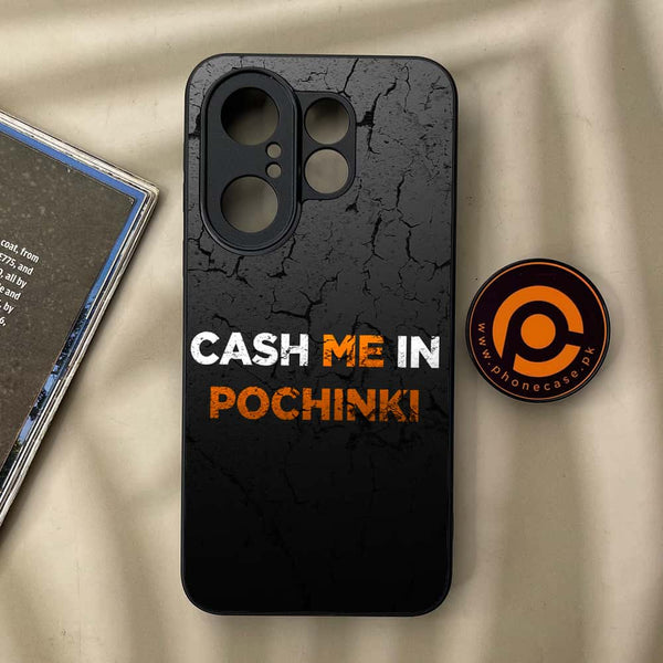 Vivo X200 FE - Cash Me - Premium Metal Printed soft Bumper Shock Proof Case