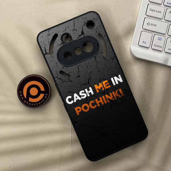 Nothing Phone 3a - Cash Me - Premium Metal Printed soft Bumper shock Proof Case
