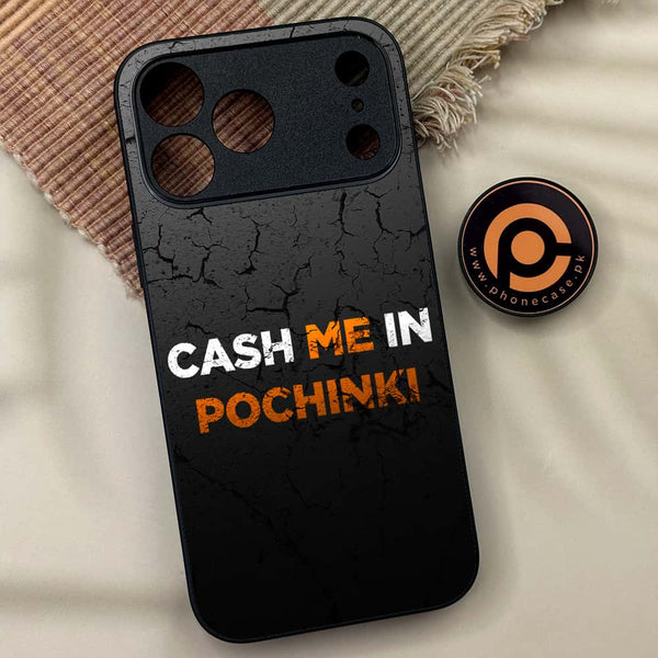 iPhone 17 Pro Max - Cash Me - Premium Metal Printed soft Bumper shock Proof Case