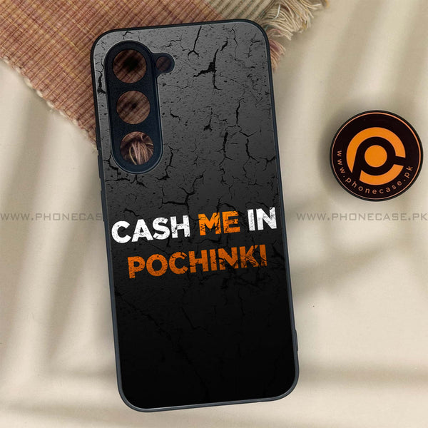Tecno Spark 40 Pro - Cash Me - Premium Metal Printed soft Bumper shock Proof Case