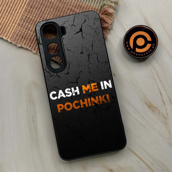 Vivo Y400 - Cash Me - Premium Metal Printed soft Bumper shock Proof Case