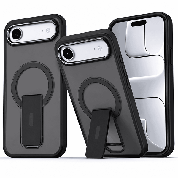 iPhone Air - Premium Icy Frost Magsafe Case With Kick-Stand