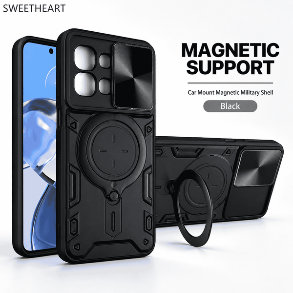 Infinix Note Edge - Stryker Heavy-Duty Case with Sliding Lens Protector