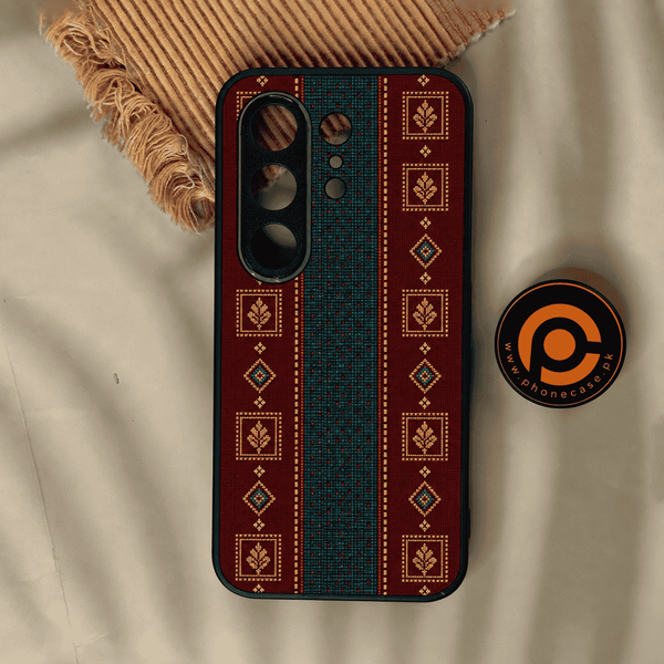 Classic Weave - Design 12 - Premium Metal Phone Case All Models