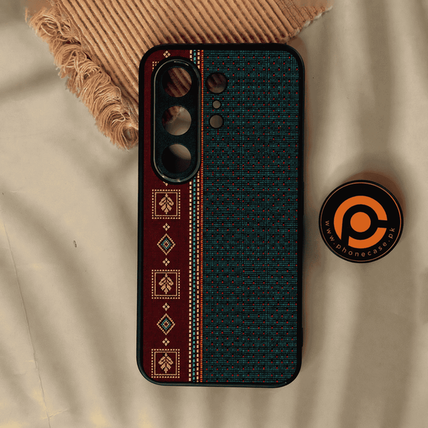 Classic Weave - Design 11 - Premium Metal Phone Case All Models
