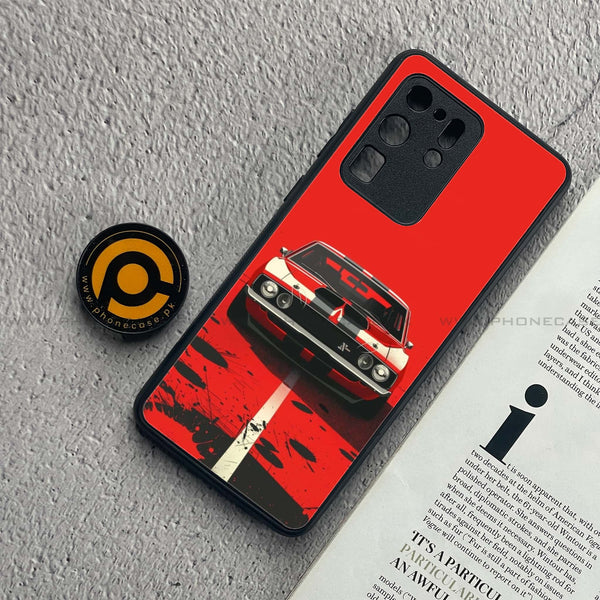 Samsung Galaxy S20 Ultra - Classic Racer Vibes - Premium Metal  Printed soft Bumper shock Proof Case