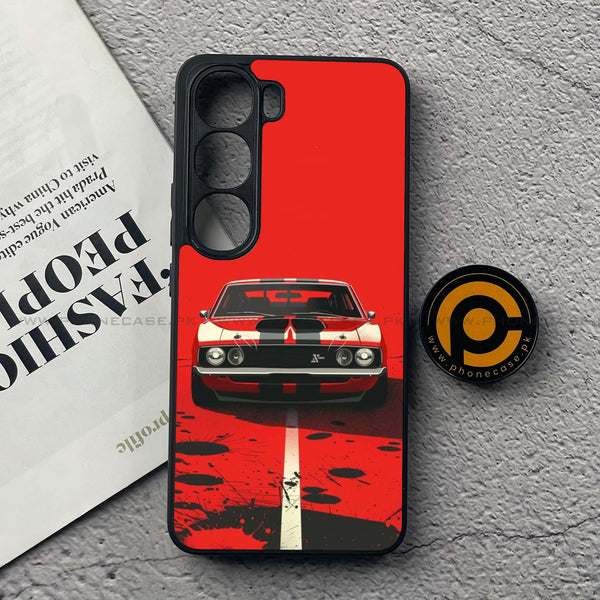Vivo V40 Lite (IDN) - Classic Racer Vibes - Premium Metal Printed soft Bumper Shock Proof Case