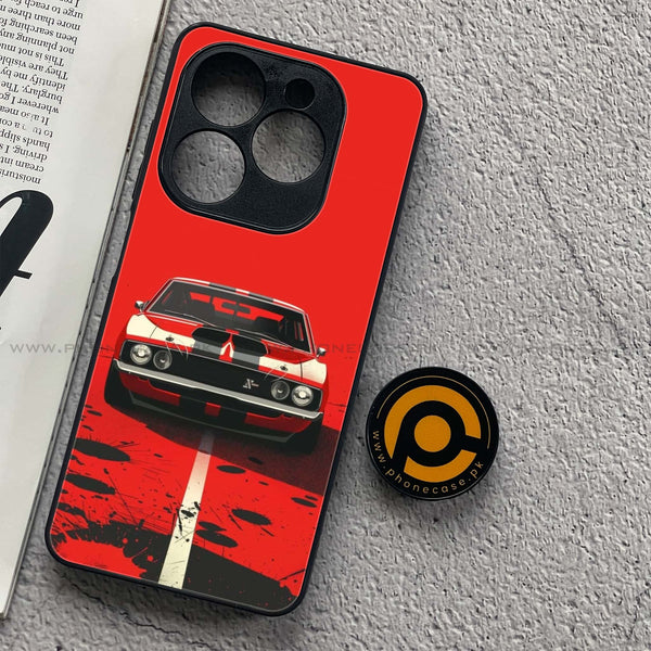 Realme C61 - Classic Racer Vibes - Premium Metal Printed soft Bumper shock Proof Case