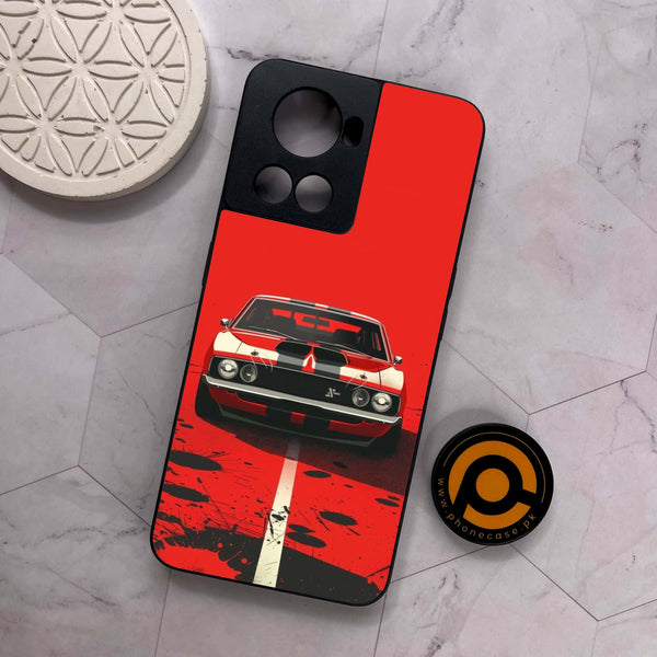 OnePlus 10R -  Classic Racer Vibes  - Premium Metal Printed soft Bumper shock Proof Case