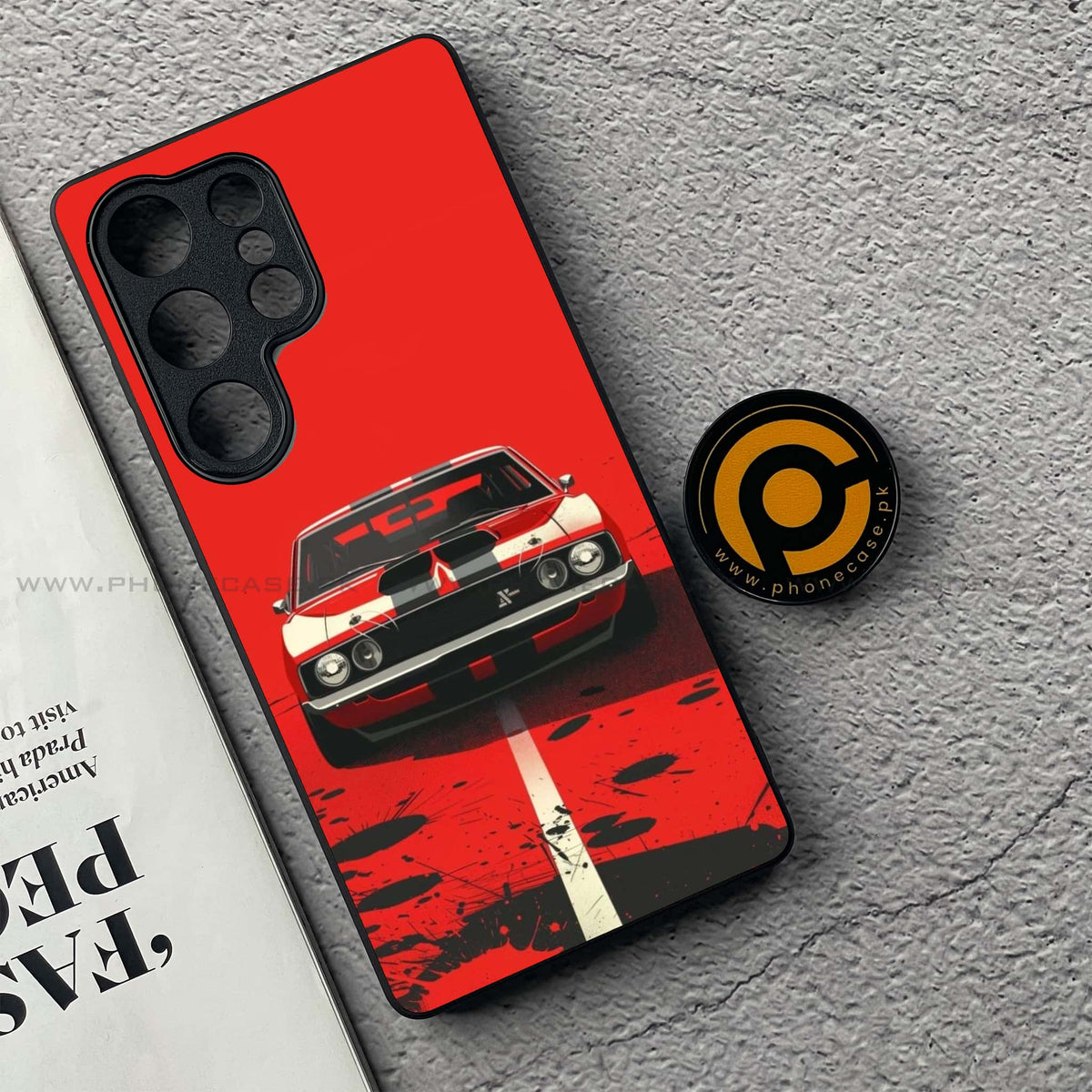 Samsung Galaxy S25 Ultra - Classic Racer Vibes - Premium Printed Glass ...