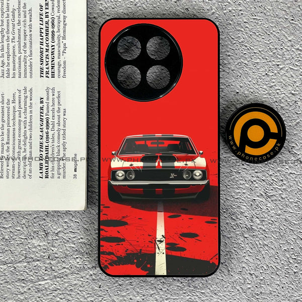 Tecno Spark 30 Pro - Classic Racer Vibes - Premium Printed Metal soft Bumper shock Proof Case