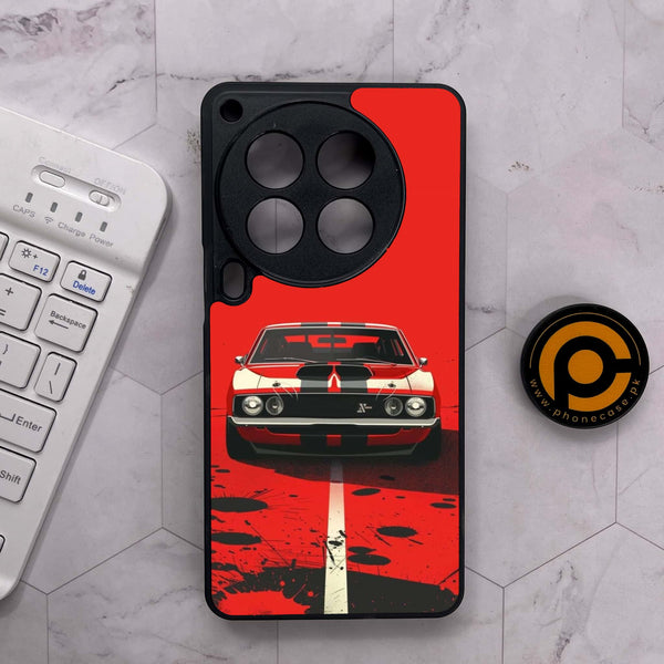 Tecno Camon 30 Premier - Classic Racer Vibes - Premium Metal Printed soft Bumper shock Proof Case