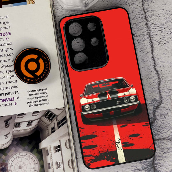 Vivo Y29 4G - Classic Racer Vibes - Premium Metal Printed soft Bumper Shock Proof Case