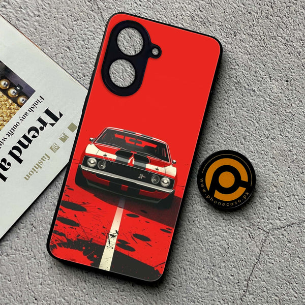 Xiaomi Redmi A5 - Classic Racer Vibes - Premium Printed Metal soft Bumper Shock Proof Case