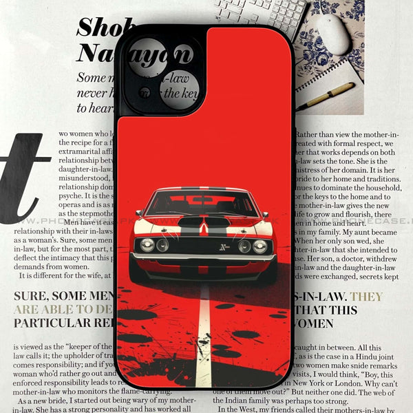iPhone 13 Mini - Classic Racer Vibes - Premium Metal Printed soft Bumper shock Proof Case