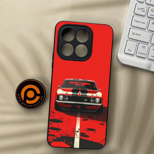 Honor X5b Plus - Classic Racer Vibes - Premium Metal Printed soft Bumper shock Proof Case
