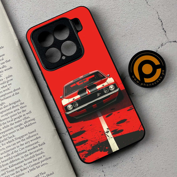Xiaomi 15 - Classic Racer Vibes - Premium Metal Printed soft Bumper shock Proof Case