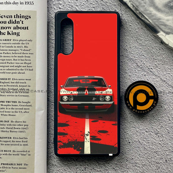 LG G9 - Classic Racer Vibes - Premium Metal Printed soft Bumper shock Proof Case