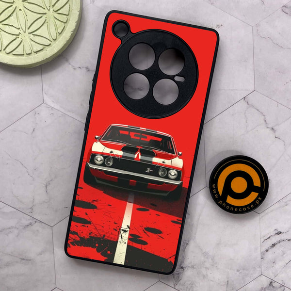 Infinix Zero 40 5G - Classic Racer Vibes - Premium Metal Printed soft Bumper shock Proof Case
