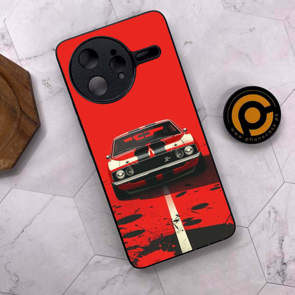 Xiaomi Poco F7 Ultra 5G - Classic Racer Vibes - Premium Metal Printed soft Bumper shock Proof Case
