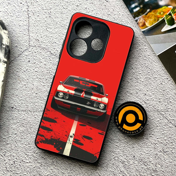 Oppo A5 Pro  - Classic Racer Vibes - Premium Printed Metal soft Bumper shock Proof Case