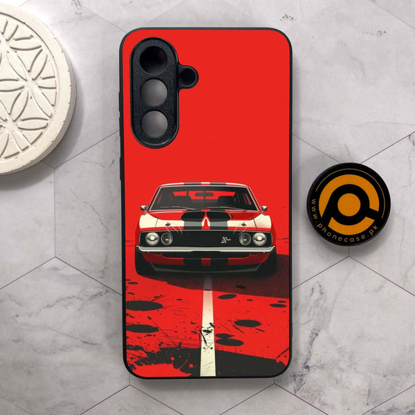 Samsung Galaxy A26 5G - Classic Racer Vibes - Premium Metal Printed soft Bumper shock Proof Case