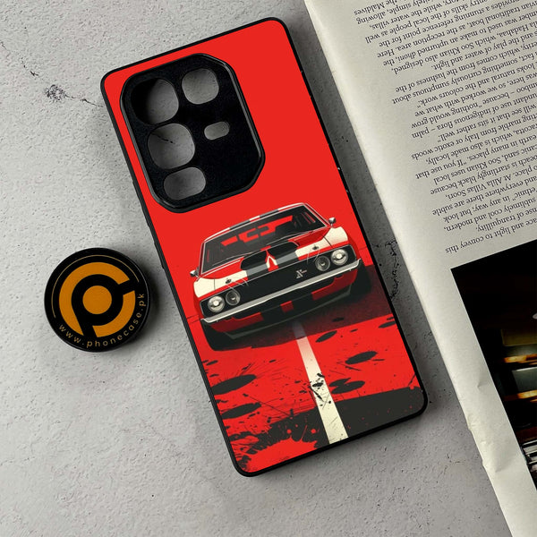 Infinix Note 50 Pro Plus - Classic Racer Vibes - Premium Metal Printed Soft Bumper Shockproof Case