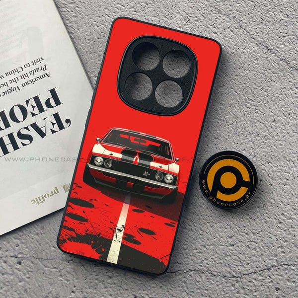Redmi Note 14 Pro - Classic Racer Vibes - Premium Printed Glass soft Bumper Shock Proof Case