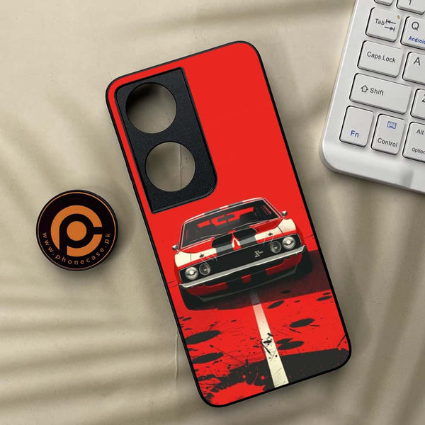 Honor x7b - Classic Racer Vibes - Premium Metal Printed soft Bumper shock Proof Case