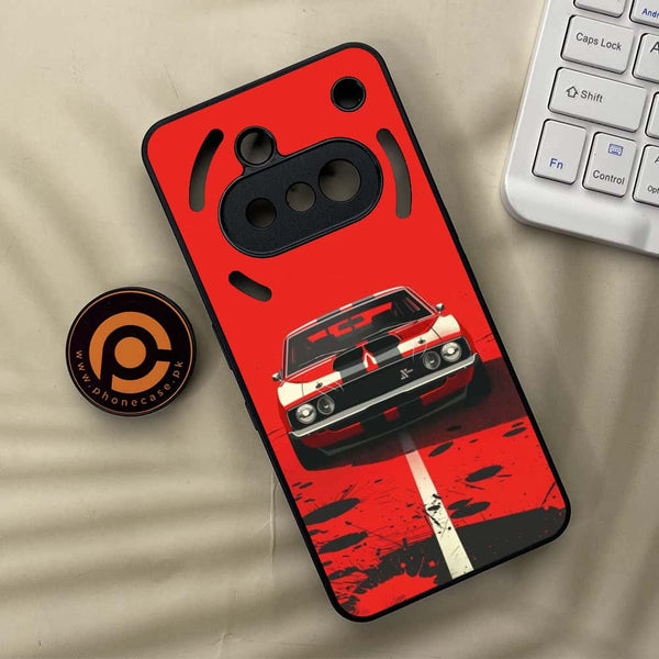 Nothing Phone 3a - Classic Racer Vibes - Premium Metal Printed soft Bumper shock Proof Case