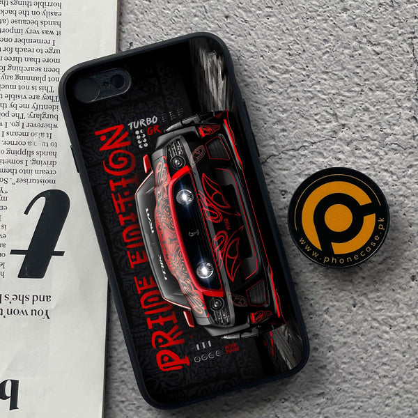 iPhone 7/8 - Cobra X Racing Car - Premium Metal  Printed soft Bumper shock Proof Case