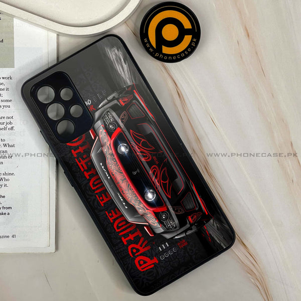 Samsung Galaxy A32 - Cobra X Racing Car - Premium Printed Glass soft Bumper shock Proof Case