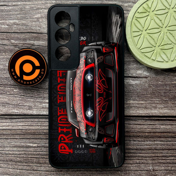Realme C65  - Cobra X Racing Car - Premium Metal Printed soft Bumper shock Proof Case