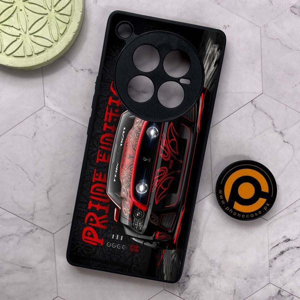 Infinix Zero 40 5G - Cobra X Racing Car - Premium Metal Printed soft Bumper shock Proof Case