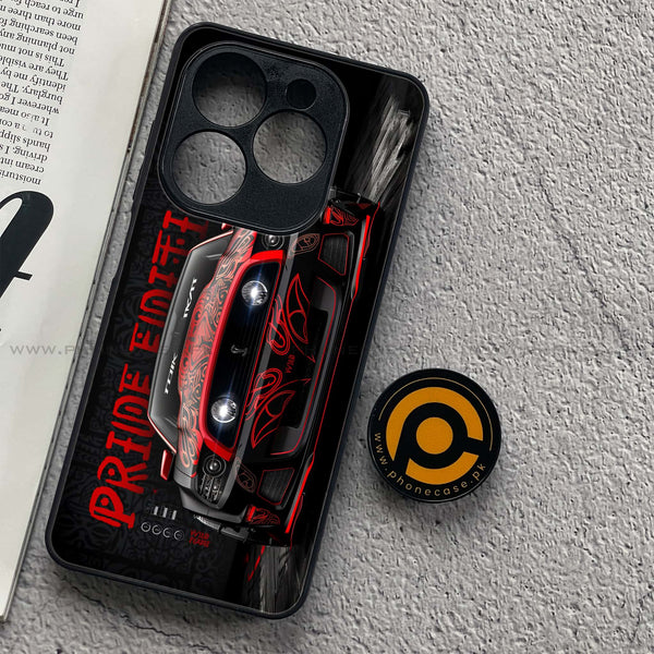 Realme C61 - Cobra X Racing Car - Premium Metal Printed soft Bumper shock Proof Case
