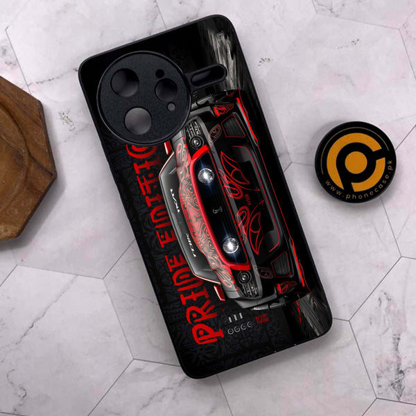 Xiaomi Poco F7 Ultra 5G - Cobra X Racing Car - Premium Metal Printed soft Bumper shock Proof Case