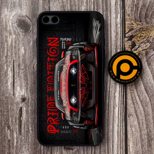 iPhone 7 Plus - Cobra X Racing Car - Premium Metal Printed soft Bumper shock Proof Case