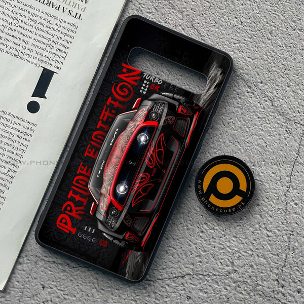 Samsung Galaxy S10 5G - Cobra X Racing Car - Premium Printed Glass soft Bumper Shock Proof Case