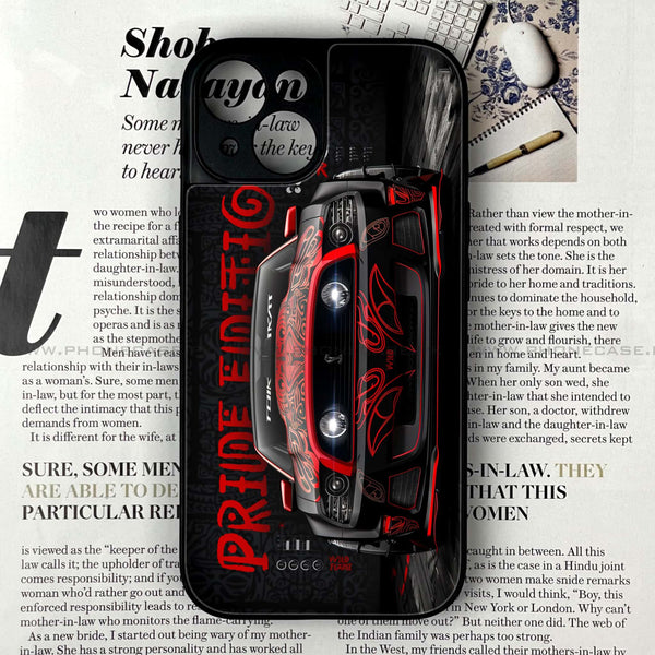 iPhone 13 Mini - Cobra X Racing Car - Premium Metal Printed soft Bumper shock Proof Case