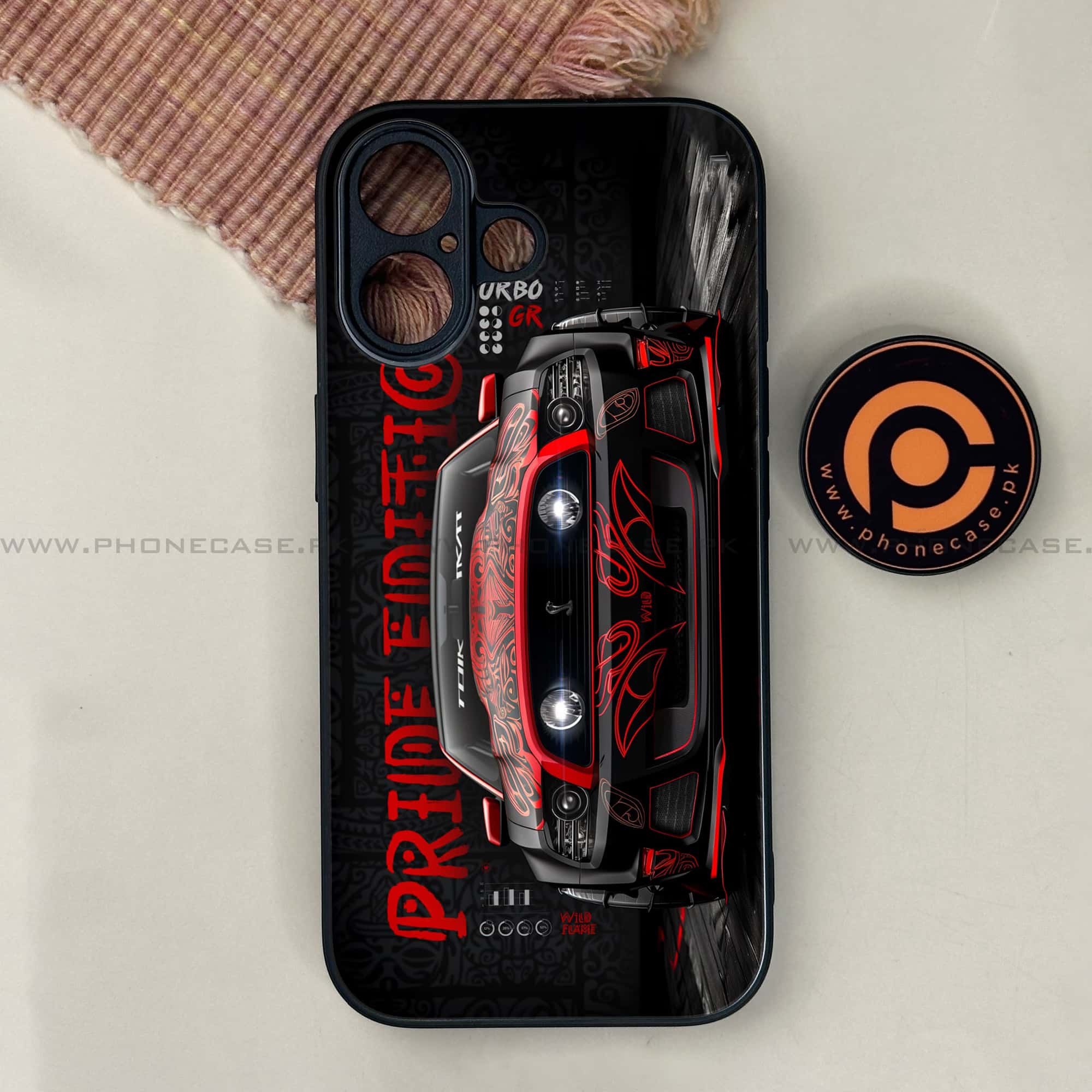 Cobra X Racing Car Premium Metal Phone Case All Models