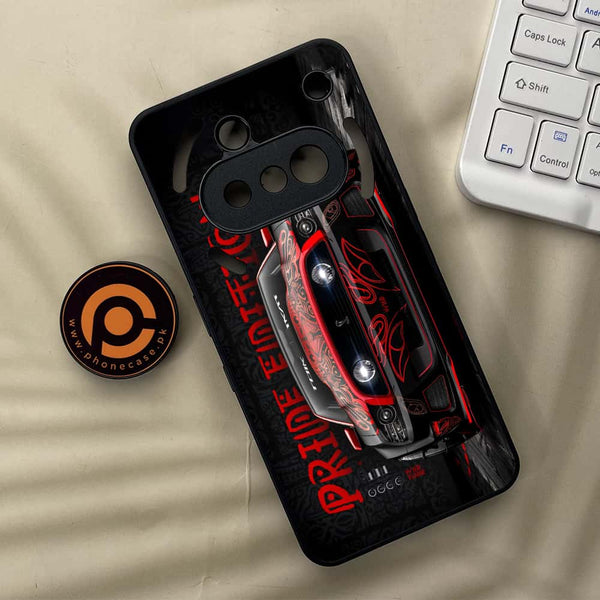 Nothing Phone 3a - Cobra X Racing Car - Premium Metal Printed soft Bumper shock Proof Case