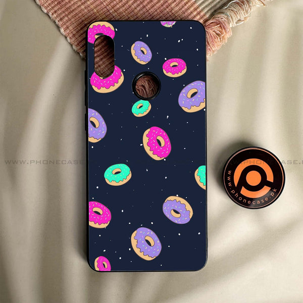 Redmi Note 5/Note 5 Pro - Colorful Donuts - Premium Metal Printed soft Bumper shock Proof Case