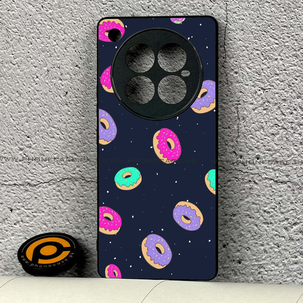 Infinix Zero 40  - Colorful Donuts - Premium Printed Glass soft Bumper shock Proof Case